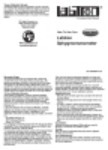 Instruction Manual - How To Use Your Labtron® Sphygmomanometer [GF1000096RevA10]